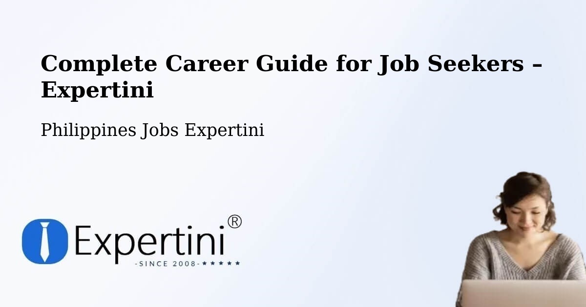 Career Guide for Job Seekers – Punolu - Punolu, Philippines Jobs Expertini