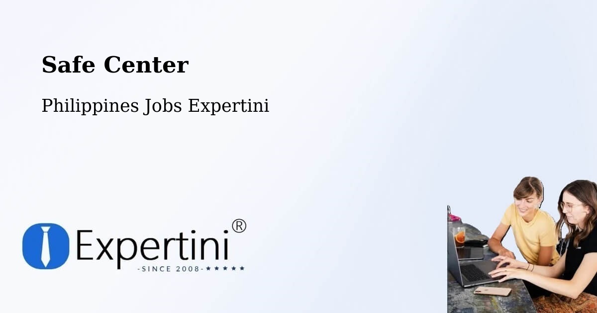 Safety Center – Punolu - Philippines Jobs Expertini
